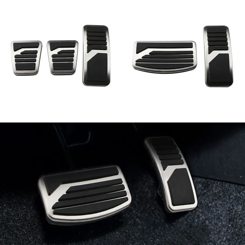 Stainless Steel Car Pedal Pad Cover for Mitsubishi ASX Outlander Lancer EX Eclipse Cross Pajero AT MT Pedals