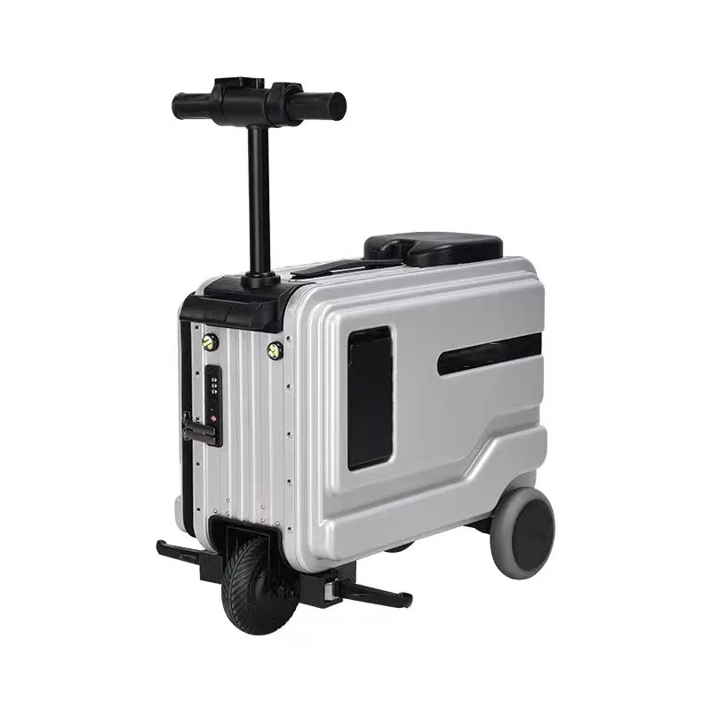 Factory-direct electric three-wheeled luggage and carry-on luggage sliding carry-on, rideable smart portable electric bike