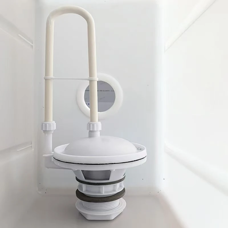 1Pcs Downsink Flush Valve Automatic Squat Toilet Water Tank Toilet Flush Tank Accessories Factory Drainage Squatting Pit School