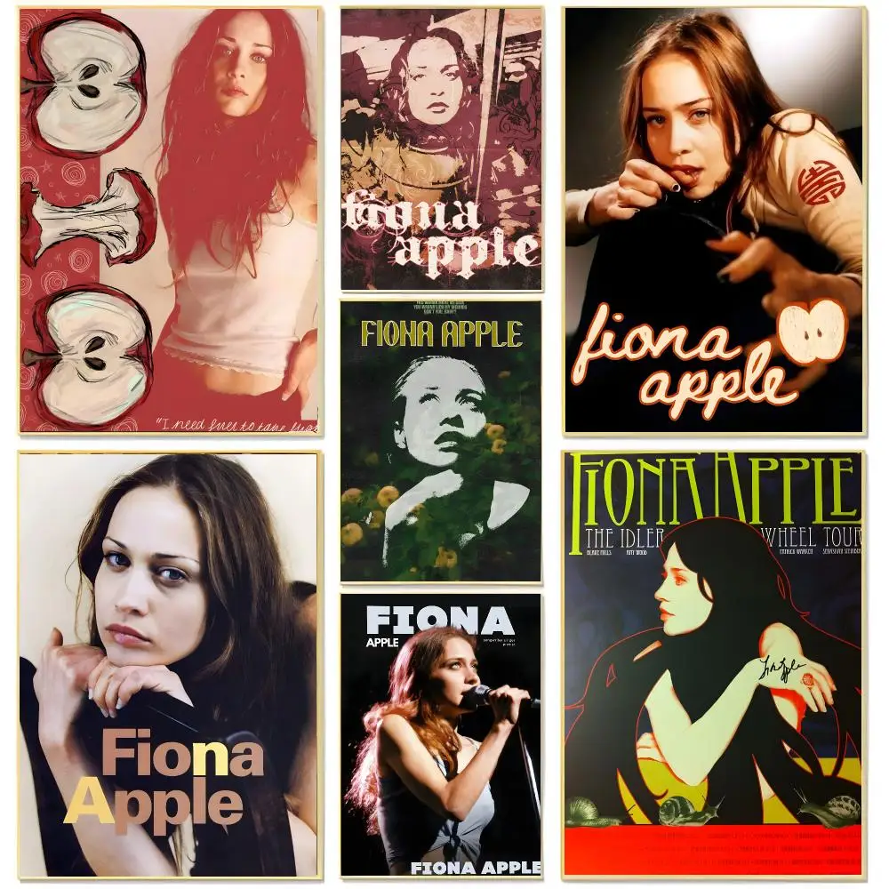 singer alternative F-Fiona Apple Poster Living Room Bedroom Decorative Print Unframed Decor