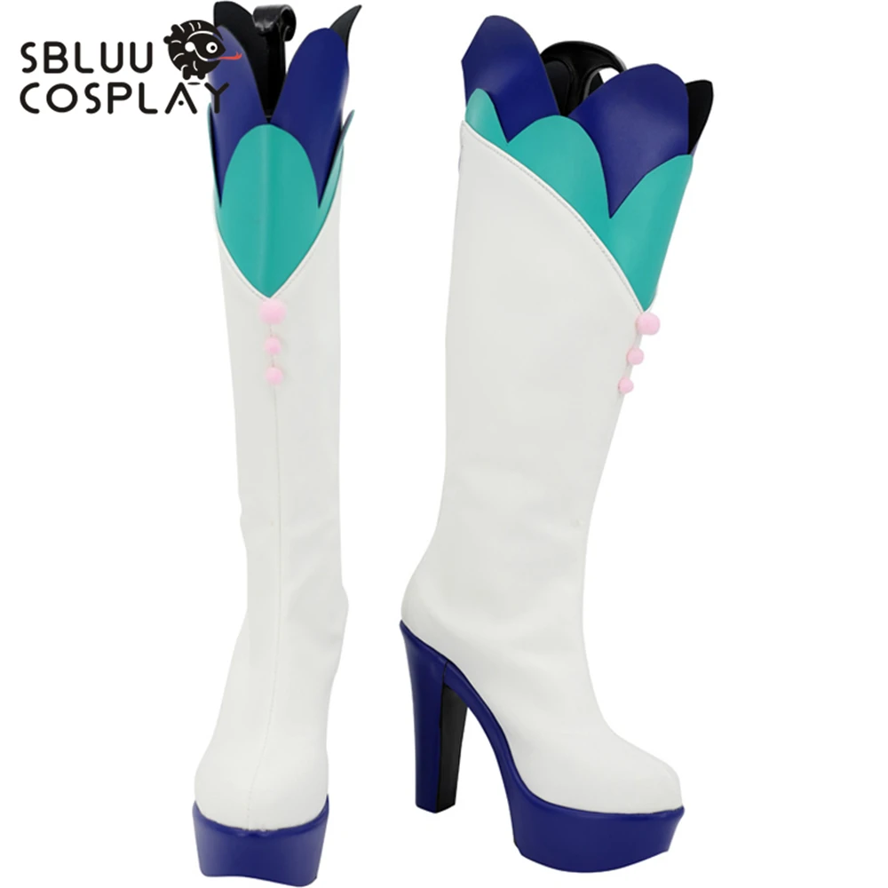

SBluuCosplay Anime Cos CureMermaid Cosplay Shoes Halloween Party Custom Made Boots