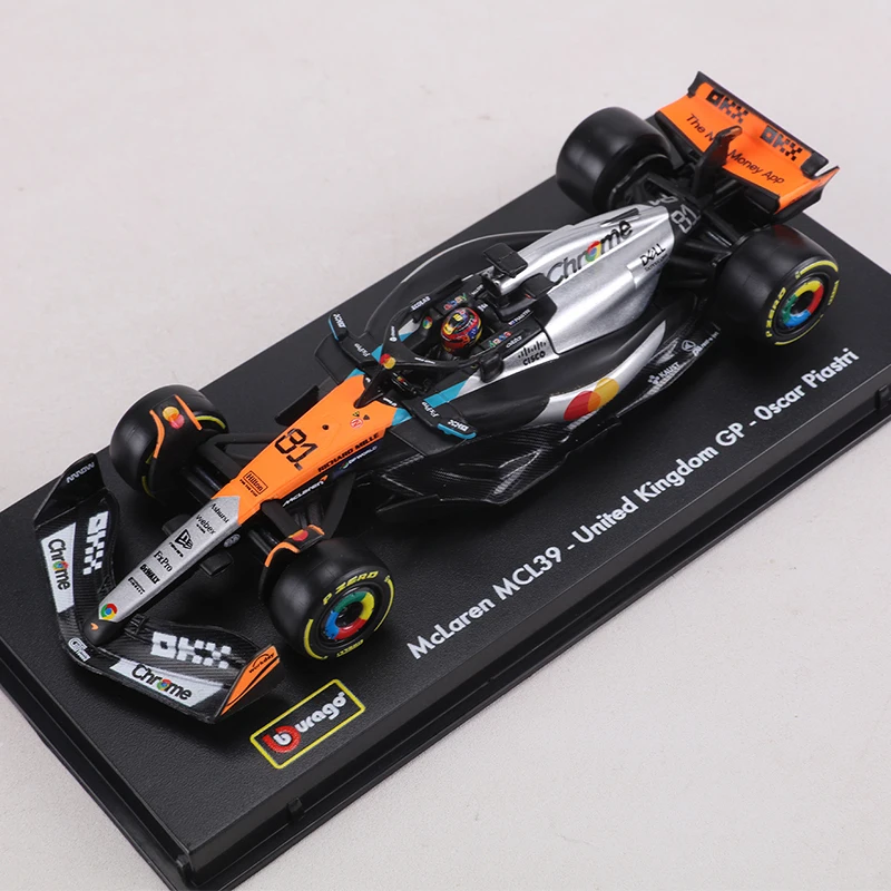 ブラゴ-1-43-マクラーレン-mcl39-ブリティッシュgp-2025-f1チーム-ハードカバーエディション-no81-合金モデルカー