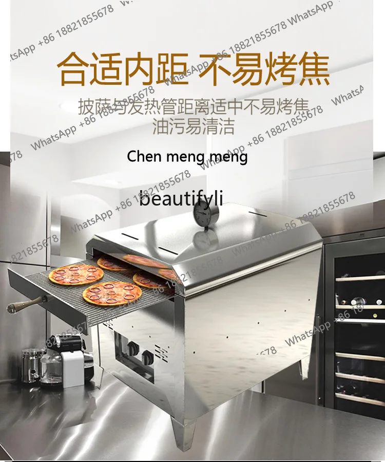 

Hot sales Pizza Machine Oven Commercial Outdoor Stall Baking Oven Machine Mobile Snack Equipment