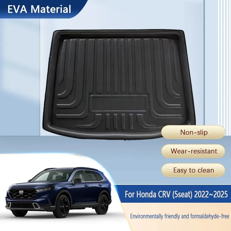 

Car Rear Trunk Mats For For Honda CRV CR-V CR V MK6 2023 2024 2025 5seat Waterproof Trunk Storage Pads Tappetini Car Accessories