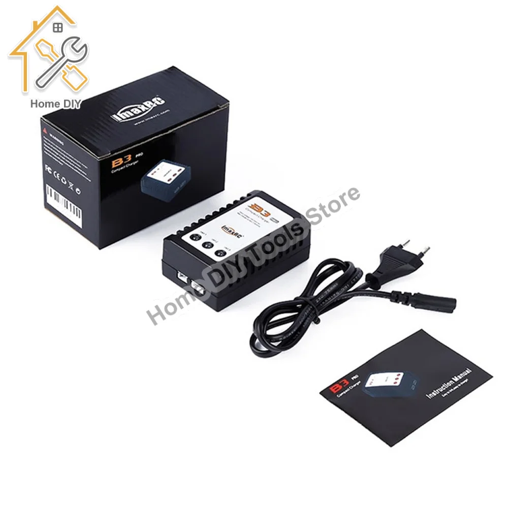AC100V-240V EU/US Plug Balanced Battery Charger IMaxRC IMax B3 Pro Compact 2S 3S Lipo Balanced Battery Charger for RC Helicopter
