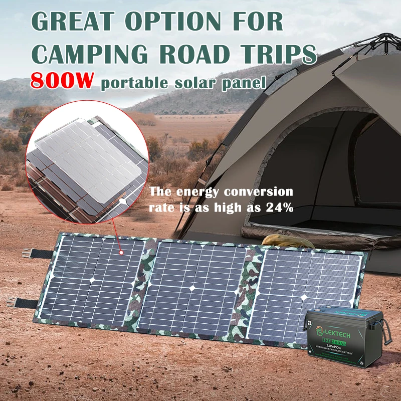 Generador Solar de 800W con Ca - Zd Outdoor Camping reseña y precio