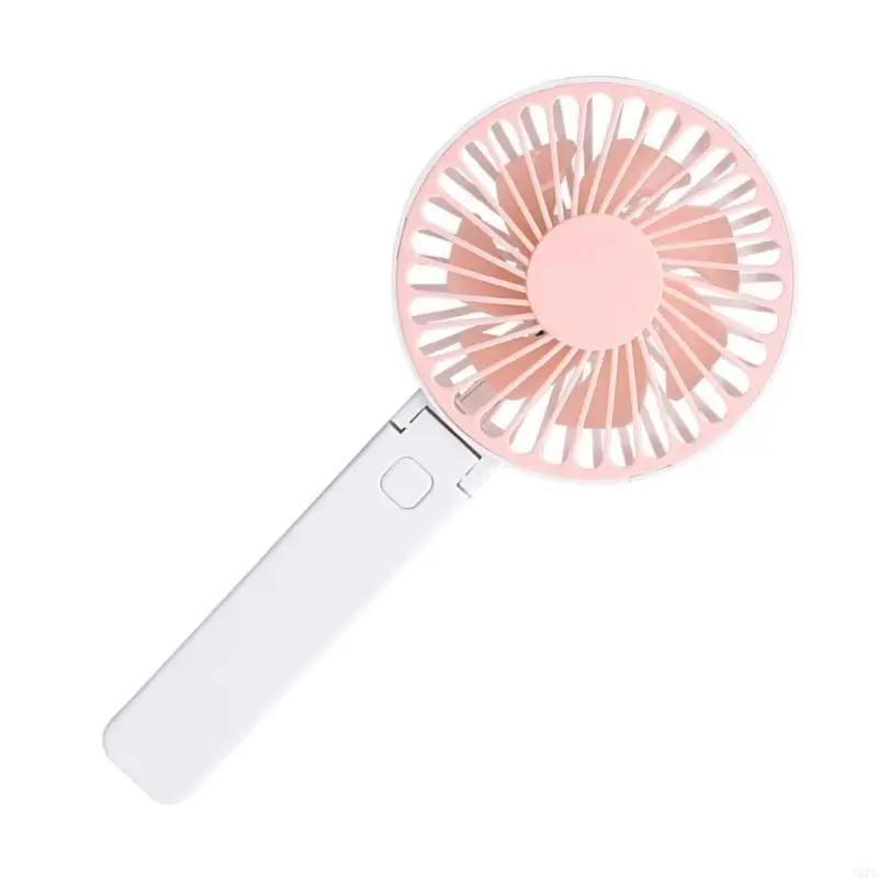 J6PE 접이식 핸드 헬드 팬 접이식 팬 충전식 3000mAh 3 속도 전기