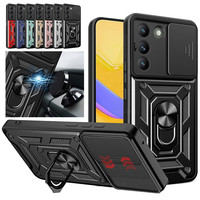 Armor Case For VIVO V40 SE V30 Lite 5G V30 Pro V30E V29 V29E Cover Lens Protection With Ring Magnetic Holder Coque Fundas