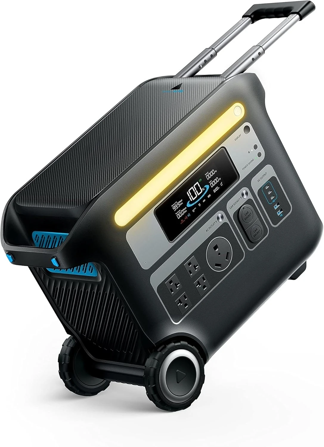 

F2000 Portable Power Station, PowerHouse 767, 2400W Solar Generator, GaNPrime Battery Generators for Home Use