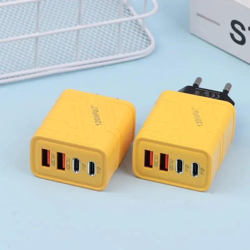 

Mech Wind Silver Port AACC Charger Is Suitable For Mobile Phone 5V2A Multi Port Charging Head