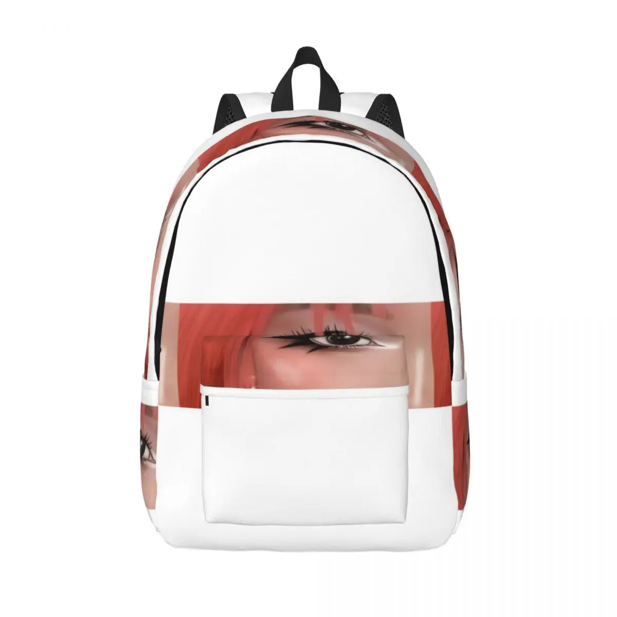 

Простой и стильный рюкзак с аниме-глазами, холщовая сумка-рюкзак