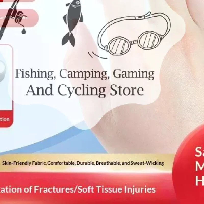 One Piece Finger Fixed Splint Fixed Support Device,Five Finger Fixed Splint Trainer,Finger Rest Plate Finger Sleeve