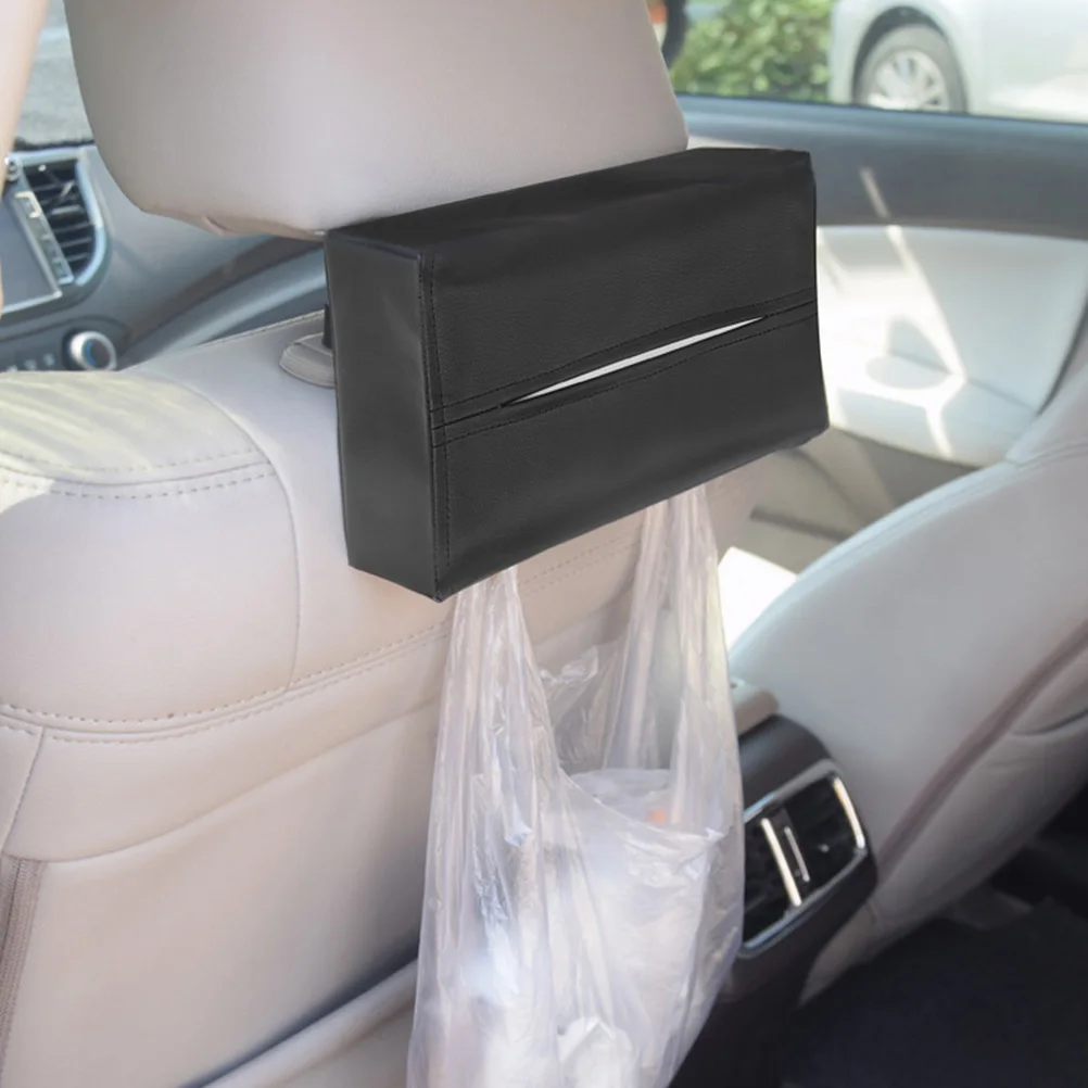 

Tissue Box Cover Paper Towel Bracket Car Tissue Holder Backseat Storage Durable Car Napkin Holder Design