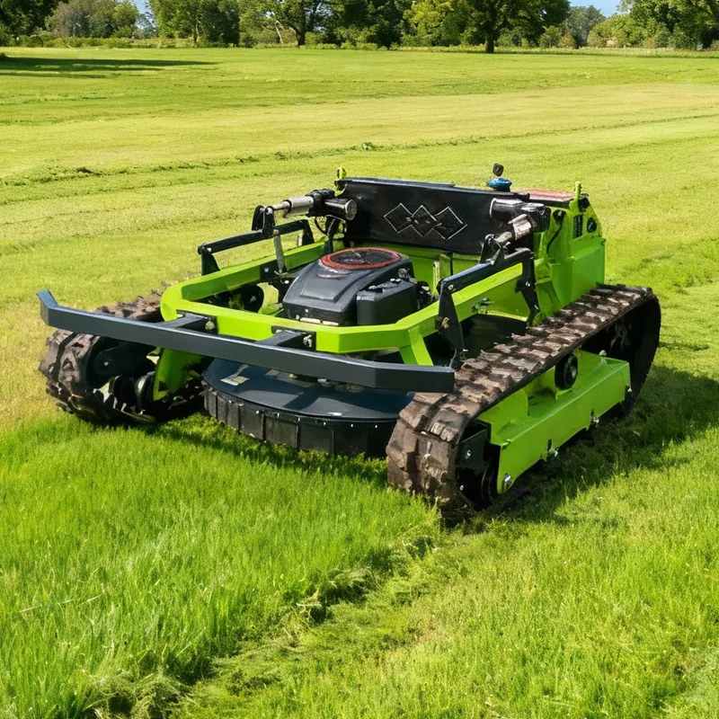 

High Efficiency Automatic Electric Cordless - Engine Zero Turn Lawn Mower Industrial DIY Robot Riding Mower Remote