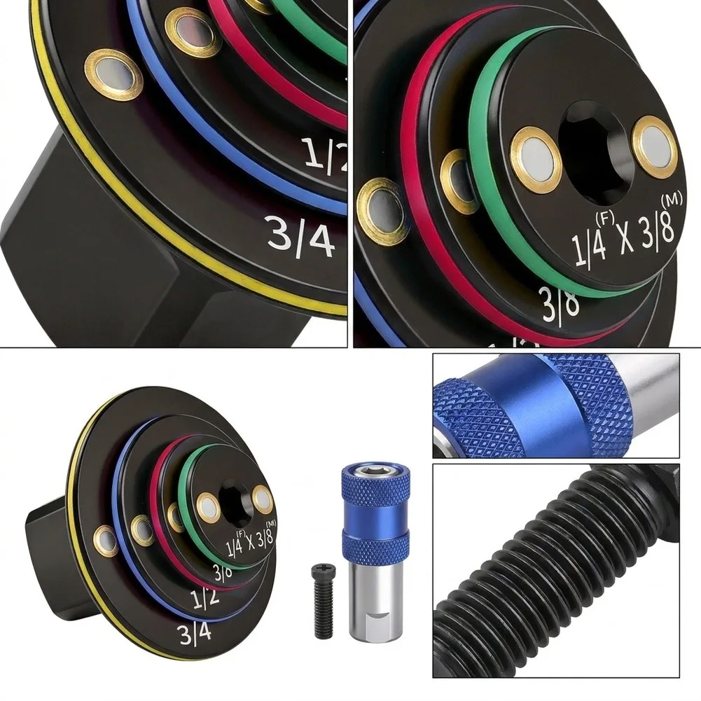 5pcs-low-profile-socket-adapter-set-1-4-to-3-8-drive-ratchet-converter-for-impact-driver-tool-accessories-steel-black