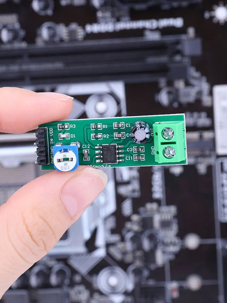 Плата усилителя мощности LM386, модуль 200 Φ, модуль цифрового усилителя звука 10K, регулируемый для динамика, электронный комплект «сделай сам»