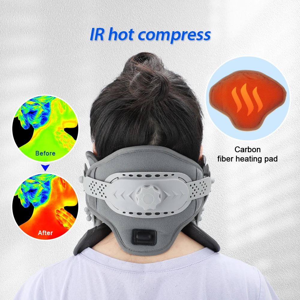 Neck Stretcher Cervical Traction Device Inflatable Cervical Vertebra Tractor Posture Corrector Cervical Collar Stretch Neck Care