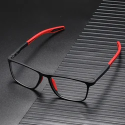 TR90 Sport Myopia Glasses Men Ultralight Anti Blue Light Prescription Eye Glasses Women Nearsighted Eyewear 0 -1.5 -2.0 To -6.0
