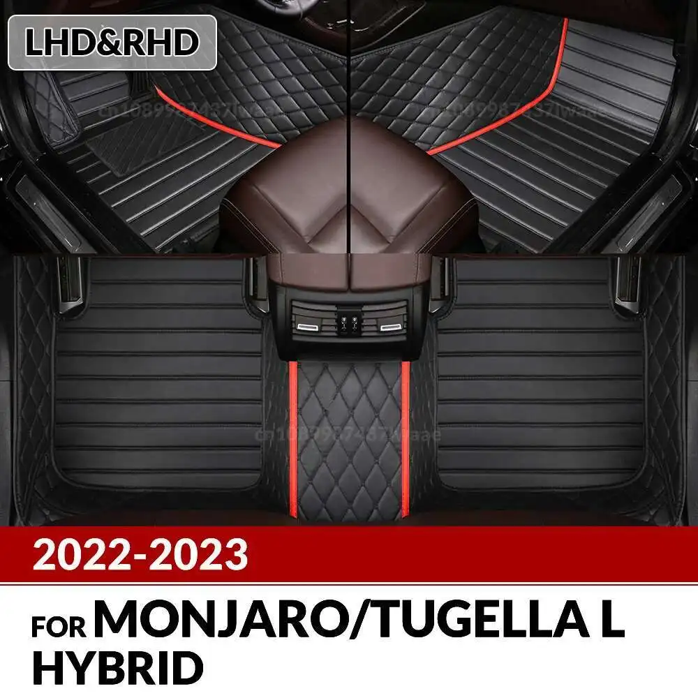

Автомобильные коврики для Geely Tugella L Hybrid 2022 2023, автомобильные подушечки для ног на заказ, автомобильный ковер, аксессуары для интерьера