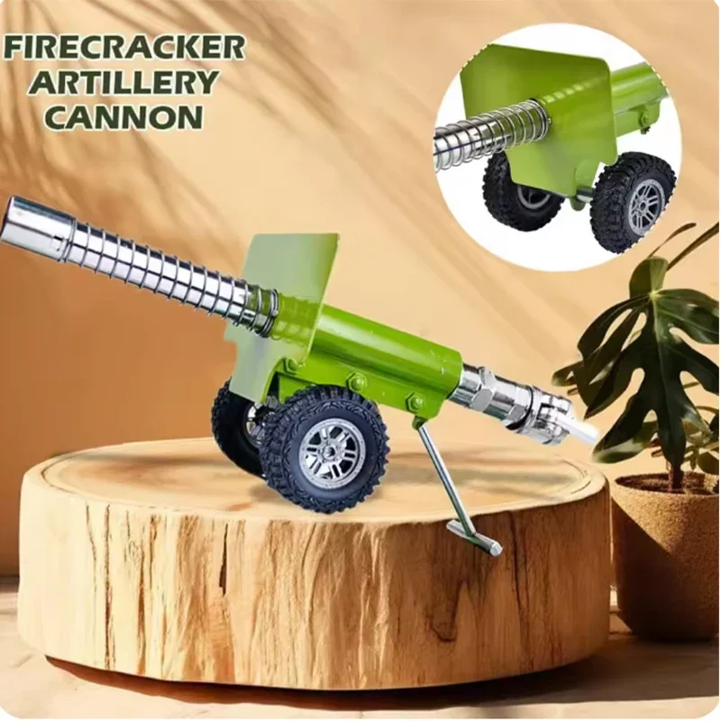 Mini Artillery Figurine Miniature Artillery Model Decorative Realistic Heavy Duty Metal Alloy  Artillery Launcher Statue