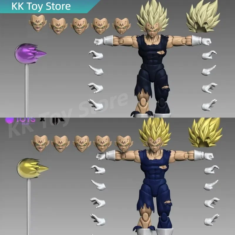 

Anime Action Figures Models Black Hole Toys & TK Dragon Ball SHF Super Saiyan SSJ Majin Vegeta Full Power Gifts Kid Toys collect