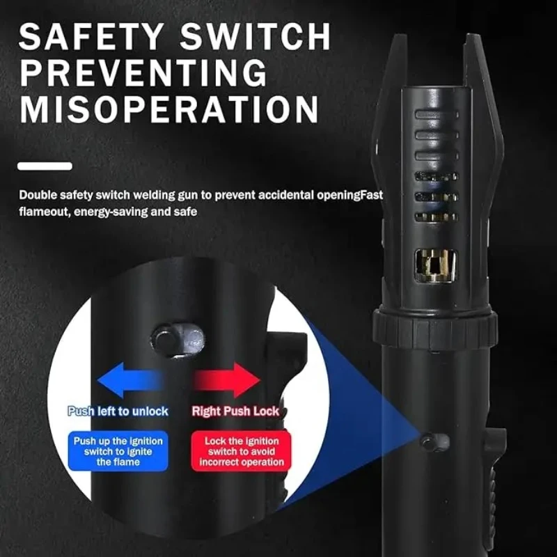 HOT 100% Power Lightsaber Jet Flame Gun Portable Windproof Torch Lighter Refillable Gas Metal Lighter Gift Camping Ignition Tool