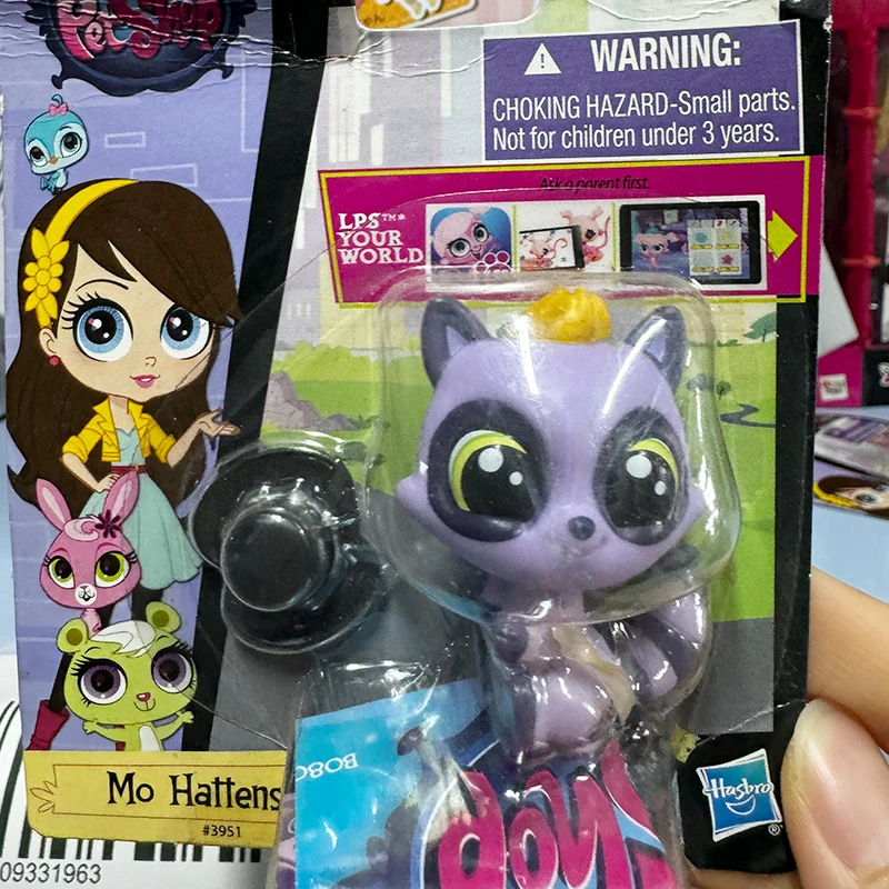 Echte Hasbro Littlest Pet Shop Anime Figuren Kawaii Katze Hund Tier Haustiere Sammlung Ornament Geschenke Kinder Spielzeug Gebrochen
