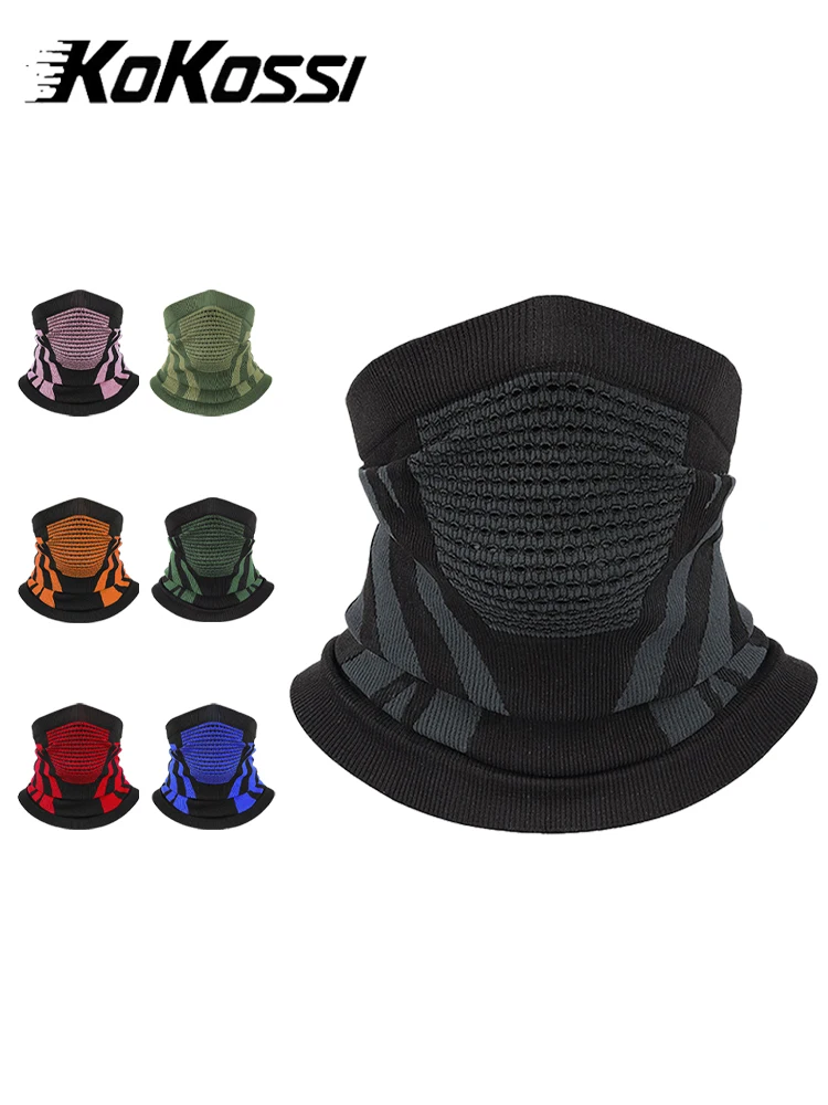 AliExpress NONE KoKossi Winter Windproof Bandana Mask Thickened Windproof Neck Warmer Outdoor Sports Ski Snowboard Cycling Hiking Mask Scarf