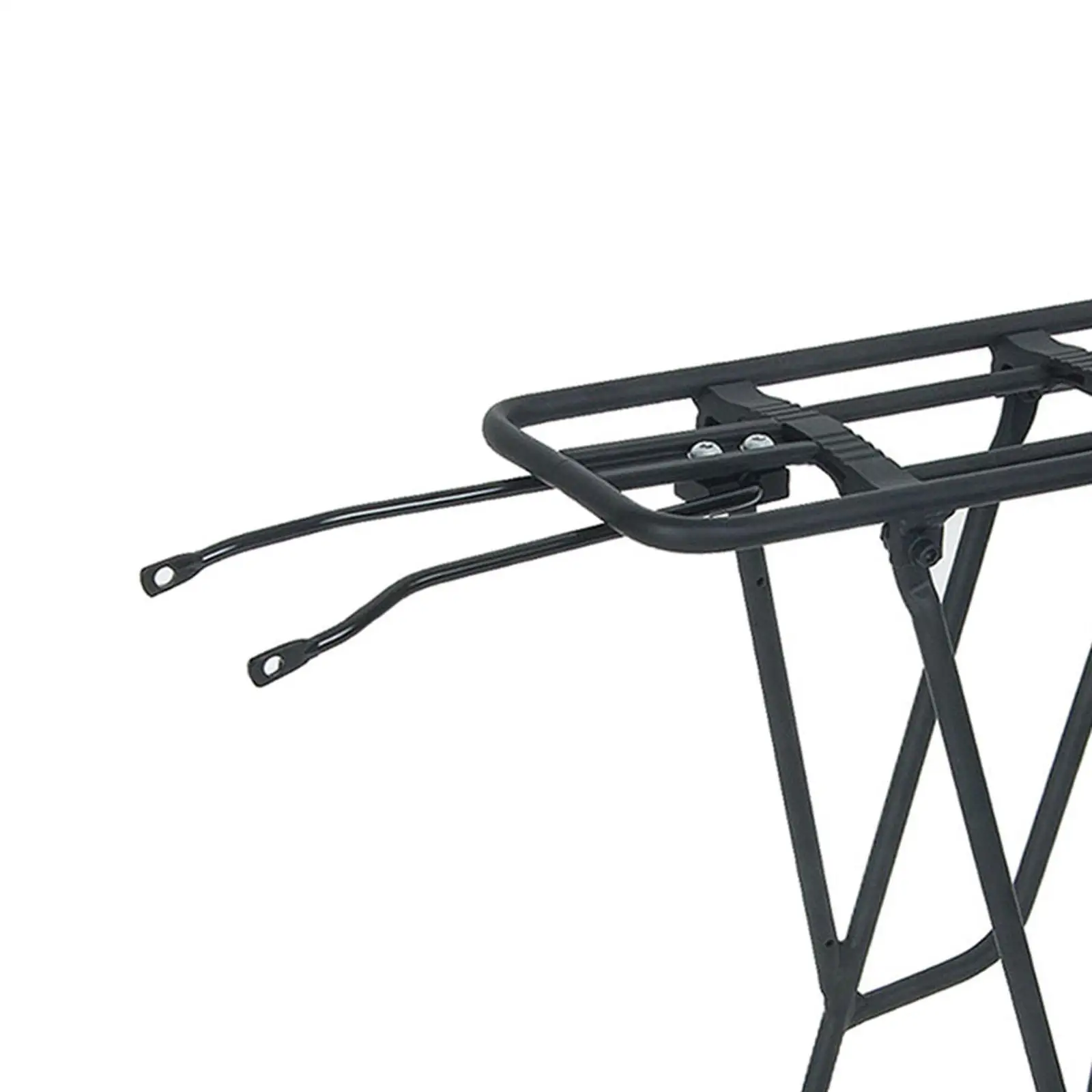 Cycle Luggage Rear Rack Aluminum Iron Large Capacity Carrier Pannier Mount for Touring MTB Road Bicycle Outdoor Rides