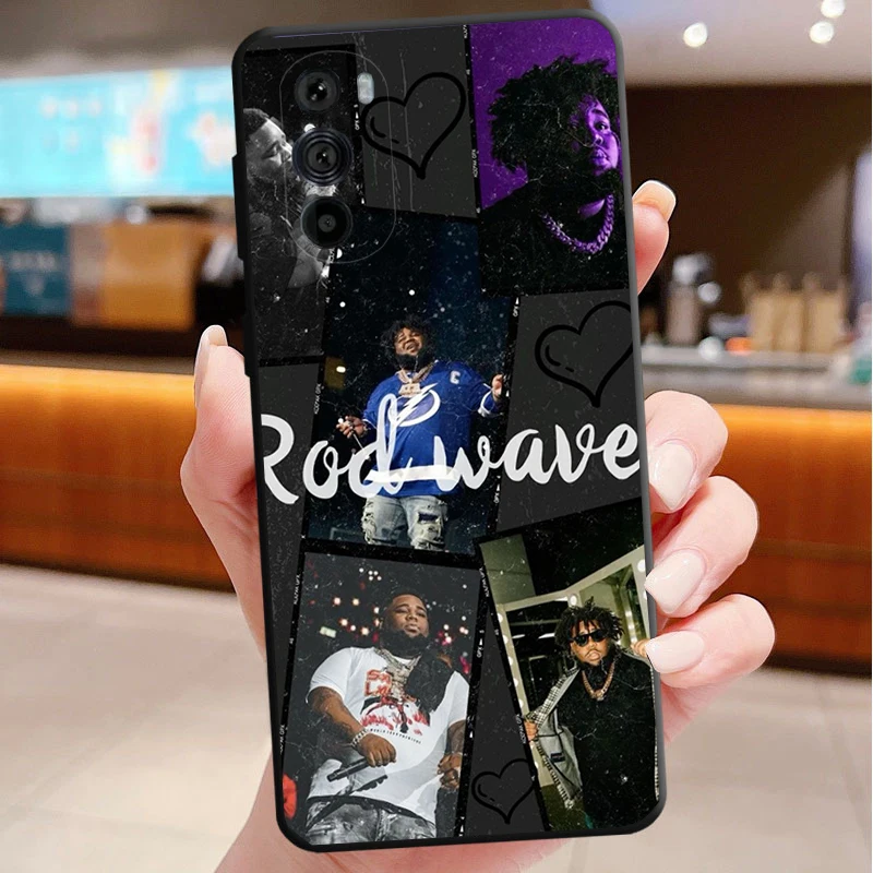 Rapper R-Rod Wave New Soft TPU Phone Case For Motorola Edge 70 60 50 40 30 Fusion Ultra Neo Pro G Stylus Play Power