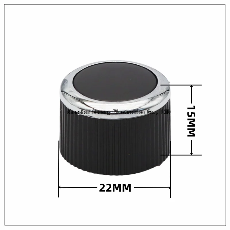 22×15 plastic striped cap replaces car navigation knob cap Electronic instrument/volume axle potentiometer adjustment knob cap