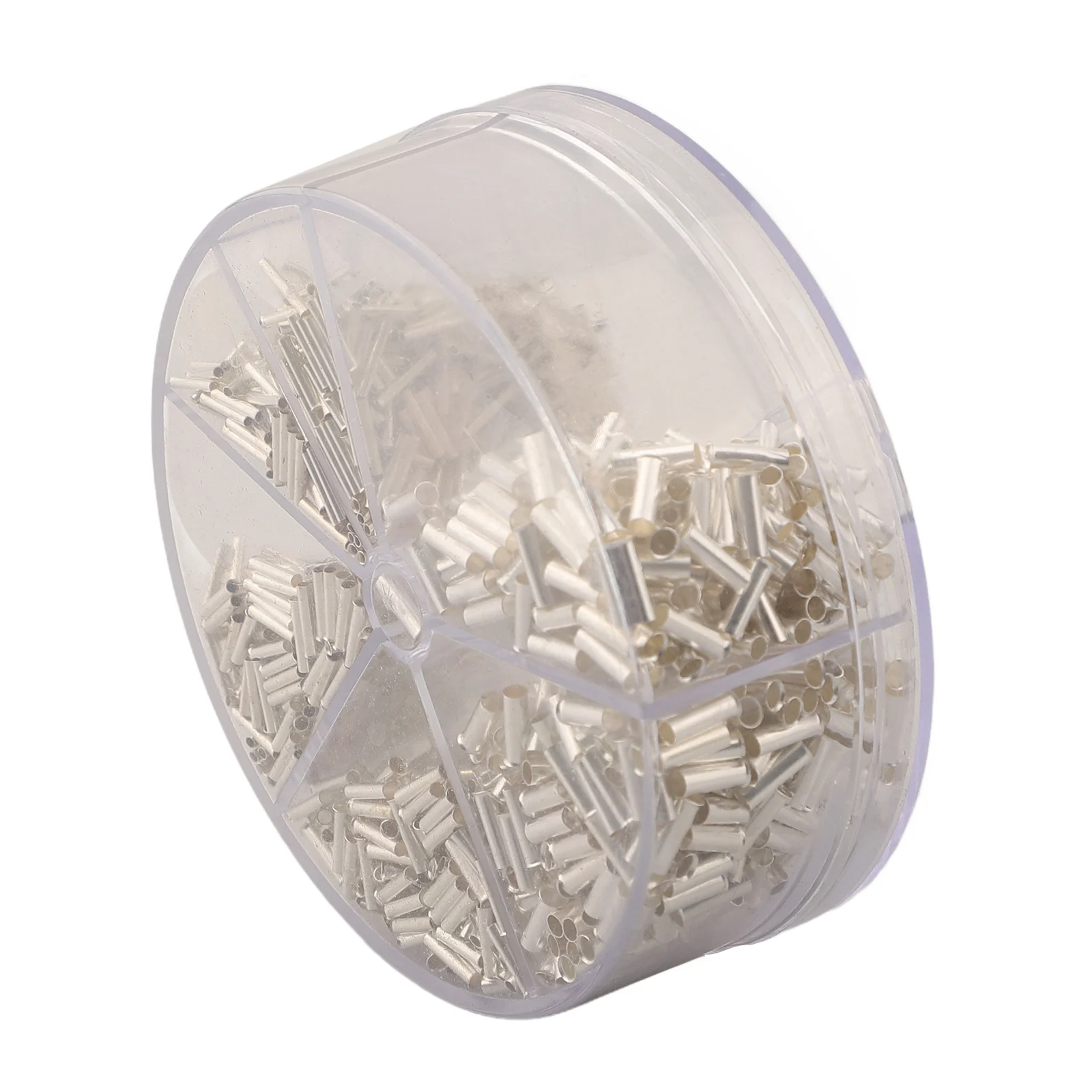 Secure Your Connections Large Pack of 1900 Non Insulated Terminal Ferrules Featuring Various Designs for Efficient Use