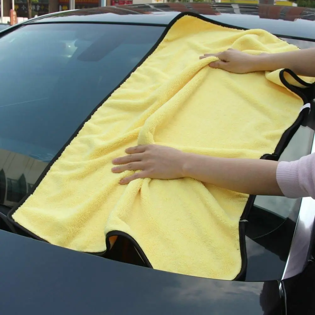 

Microfiber Car Wash Towels Large Super Absorbent Lint Free Scratch Resistant Fast Drying Cleaning Cloth For Car Truck