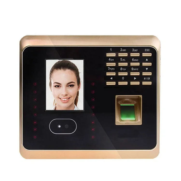 ZK Free Software Smart Face Recognition Wifi Biometric Fingerprint Time Recorder Attendance System Device ZKT UF100Plus