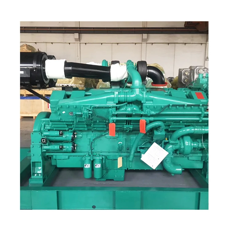 Factory Direct Sales Cast Alloy Iron Water Cooled Marine Diesel Engine Generator Set