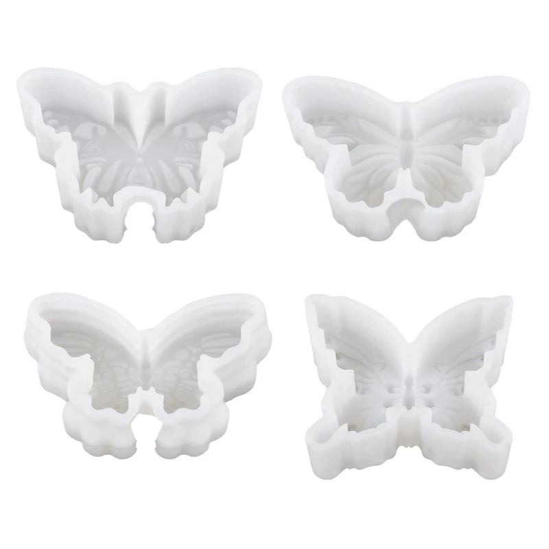 Realistic Butterfly Silicone Baking Mold Chocolate Moulds Soft Dessert Moulds Kitchen Tool Butterfly Cake Moulds