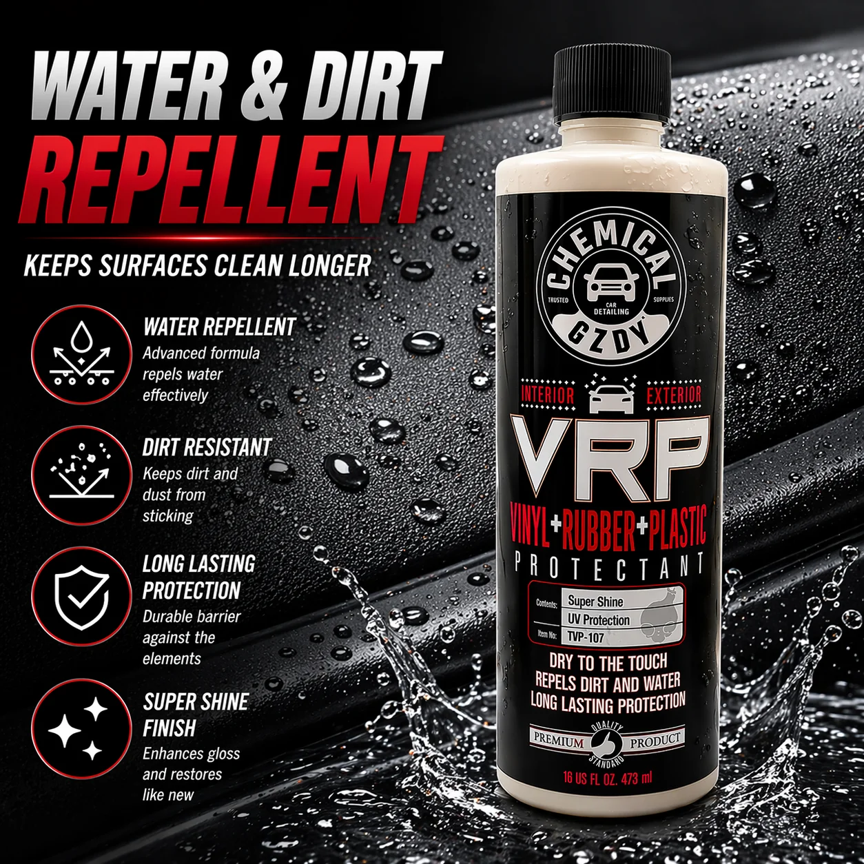 VRP Vinyl Rubber Plastic Prote - Trim Restorer Plastic review and price