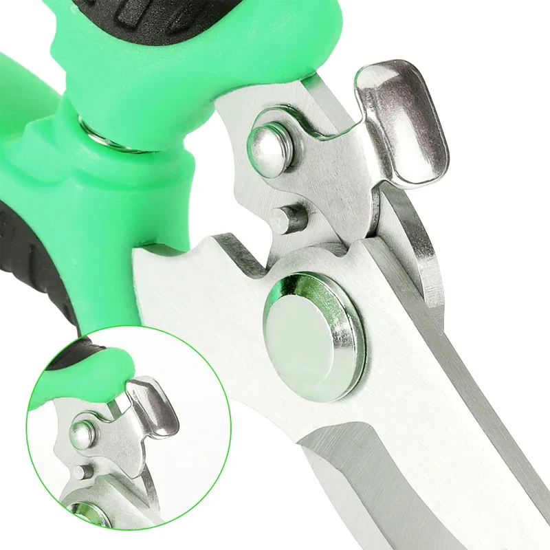 Imagem -05 - Professional Garden Pruner Scissors Sharp Bypass Poda Shears Tree Trimmers Secateurs Hand Clippers para Garden Beak Scissors