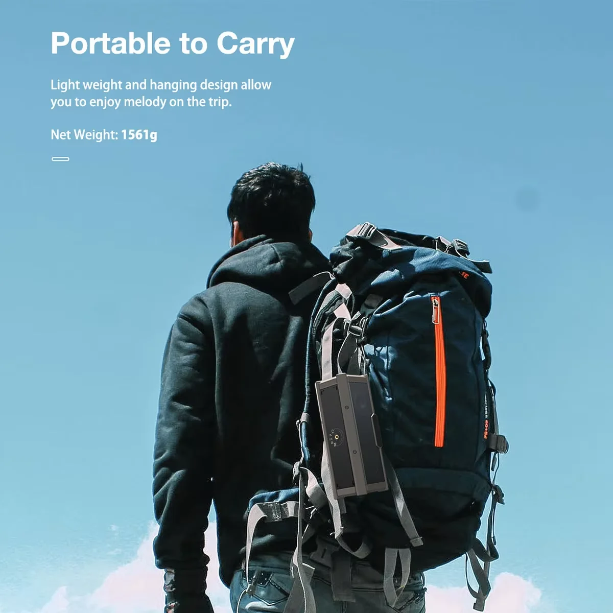 BlitzWolf BW-WA3 100W Wirelss Speaker RGB Light Portable 5000mAh bluetooth-conmpatible Speakers Dual Diaphragm Deep Bass Speaker