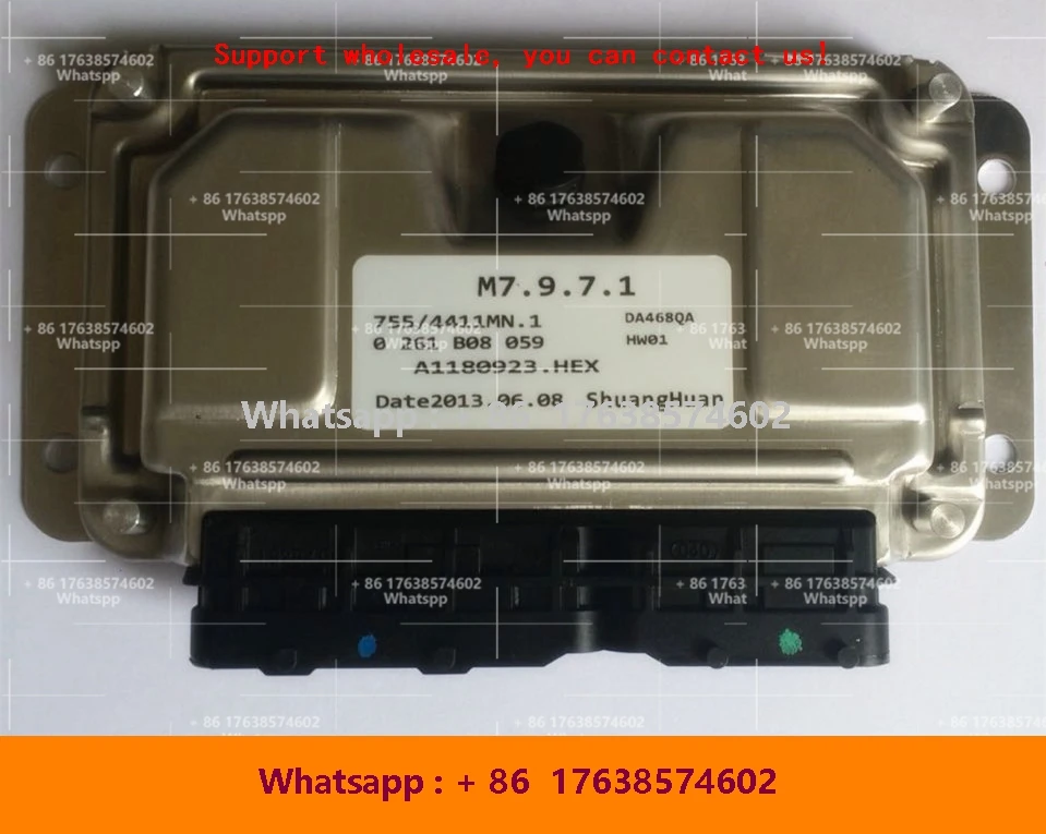 

New ECU M797 Electronic Control Unit Computer 0261B08059 SH3610110/0261B08501/A1180928 For Shuanghuan Xiaoguizu