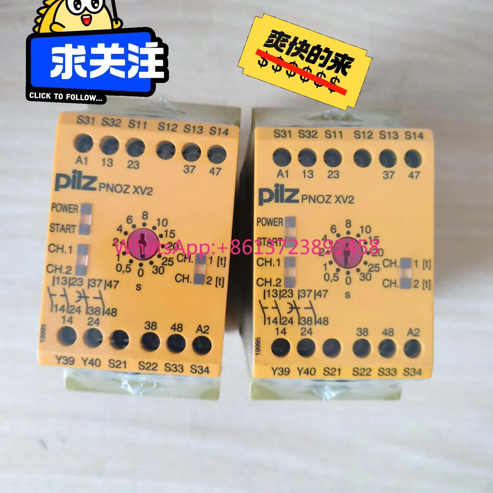 

Pilz XV2 774500 safety relay original in Stock