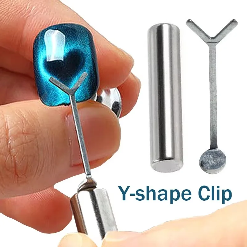 Cat Eye Nail Art Magnetic Kit Heart Shaped Magnetic Tools Portable Gel Nail Art Magnets Suitable for Home or Nail Salon