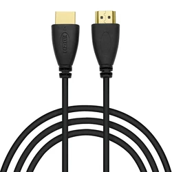 Kabel HDMI o wysokiej rozdzielczości 0.5m 1m 1.5m 2m 3m HDMI męski na męski kabel pozłacany 1.4 4K 1080P 3D kable kabel wideo