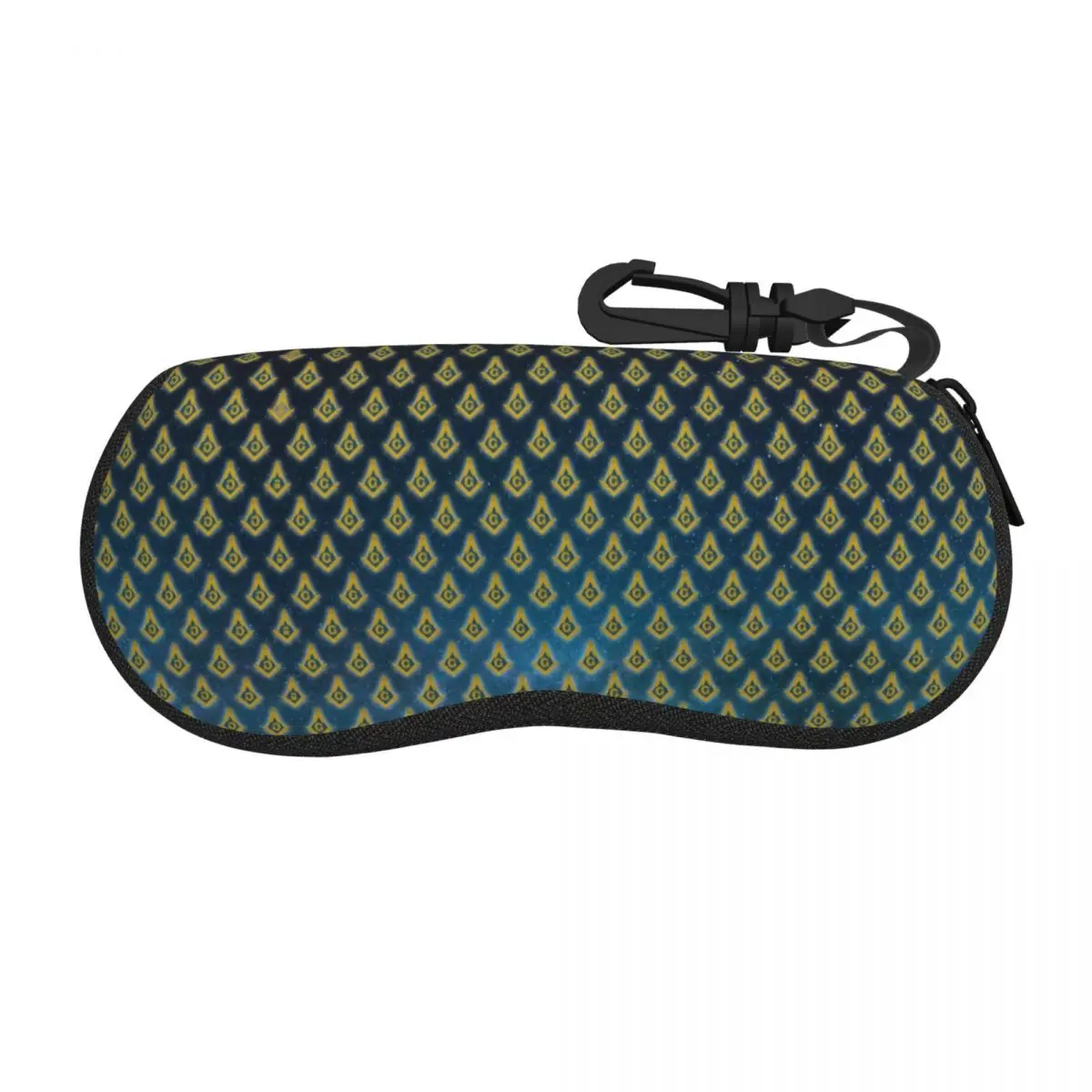 Custom Freemasonry Pattern Glasses Case Portable Starry Sky Shell Eyeglasses Case Sunglasses Box