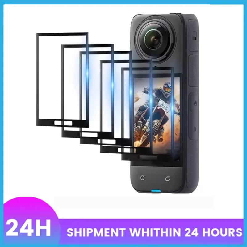 

Glass Screen For Insta360 X4/X5 1-5Pcs 3D Curved Tempered Protector Display Screen Flexible Film Action Camera accessories