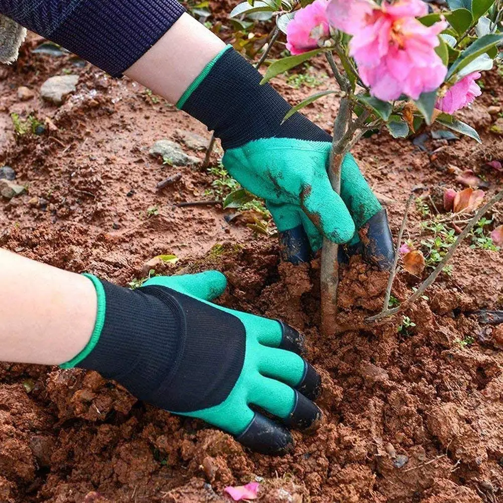 Multi-functional Claw Gardening Gloves - Easy Planting, Weeding, Seeding, and Safe Rose Pruning