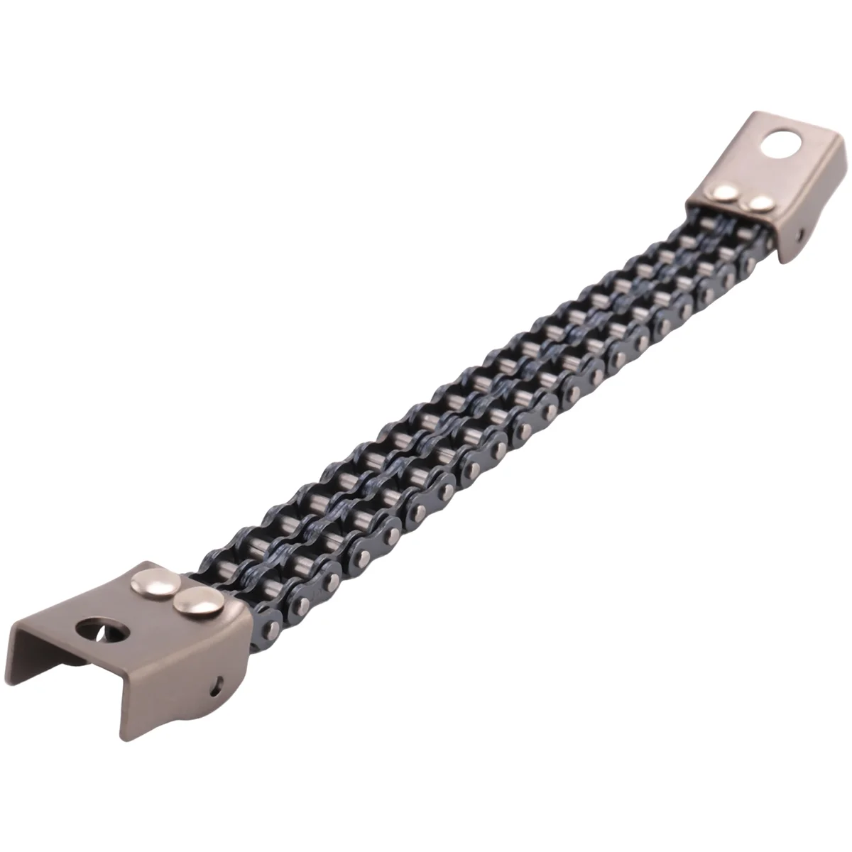 Drum Kit Pedal Verbindungskette mit Master Link Drum Pedal Kette Hammer Beater Chain Ersatz Percussion Rich