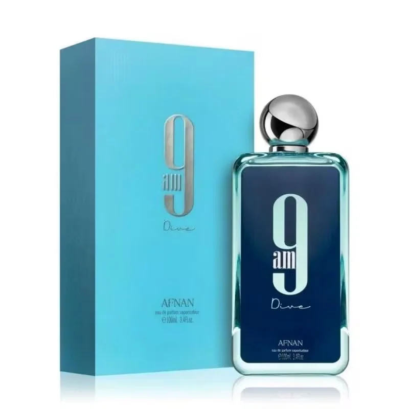 

AFNAN 9AM Dive Eau de Parfum Spray Unisex 3.4 Oz Aquatic Scent