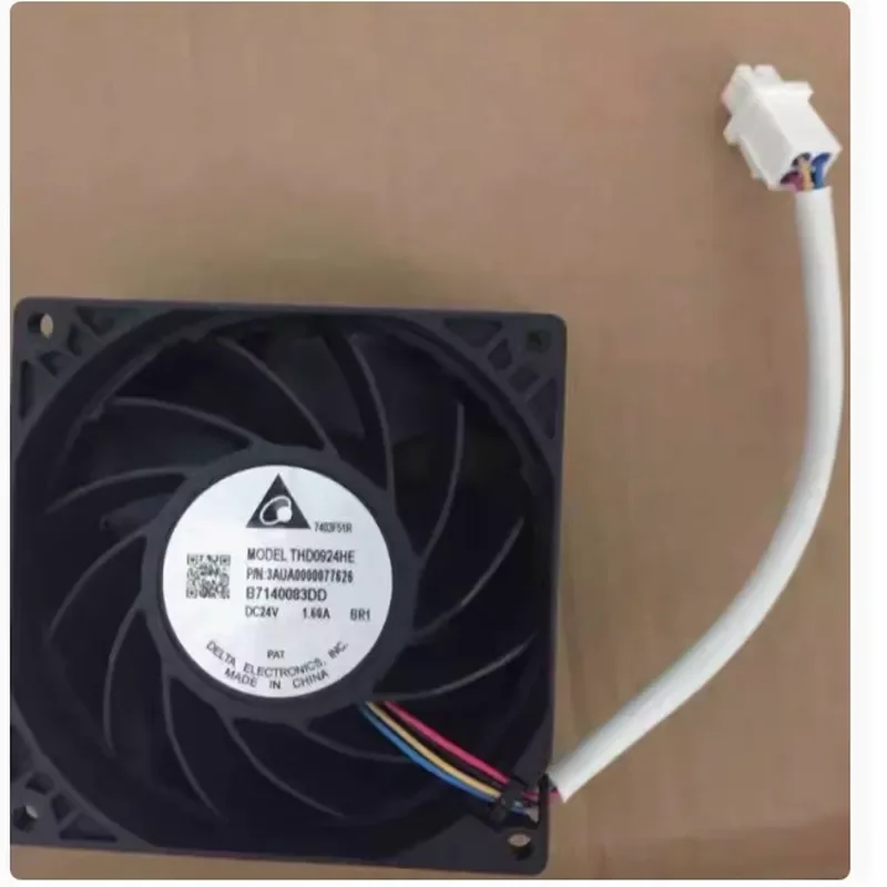 Вентилятор охлаждения THD0924HE для инвертора ABB ACS880R3 11-15 кВт 24В