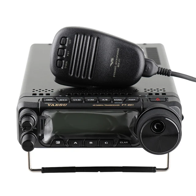 YAESU FT-891HF+50Mhz Full Mode Mobile Radio 100w High Power Two-way Radio Walkie Talkie Long Range 100km Mobile Base Station